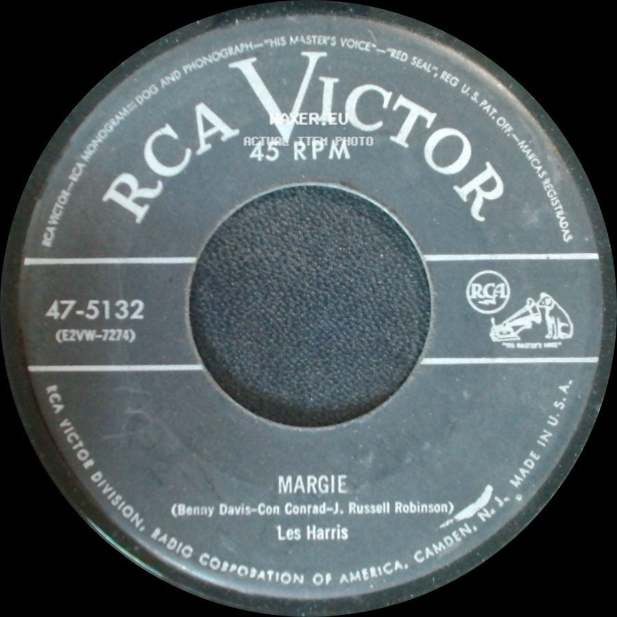 Les Harris - Margie / And The Bull Walked Around / Olay side A