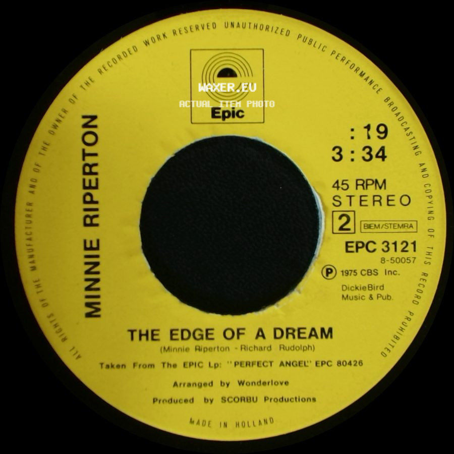 Minnie Riperton - The Edge Of A Dream / Lovin' You side A