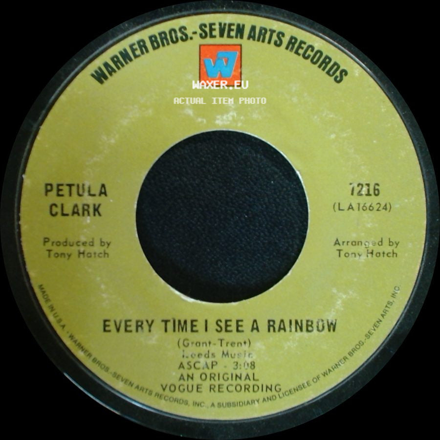 Petula Clark - Every Time I See A Rainbow / Don't Give Up side A