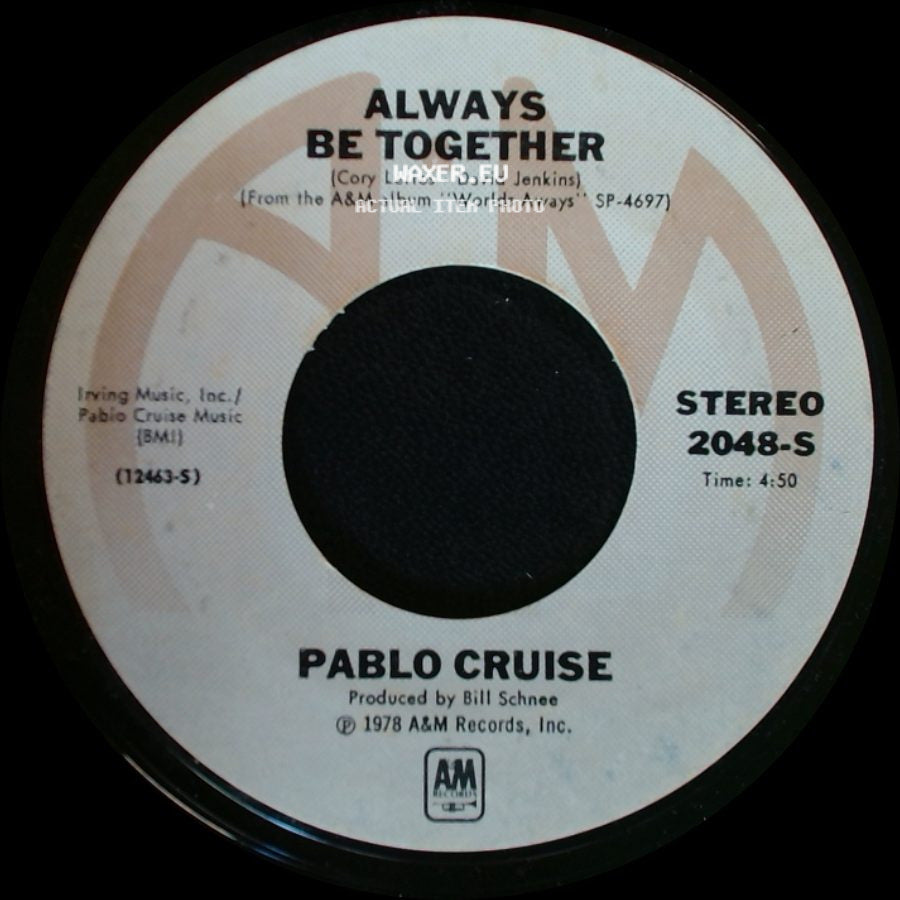 Pablo Cruise - Love Will Find A Way / Always Be Together side B
