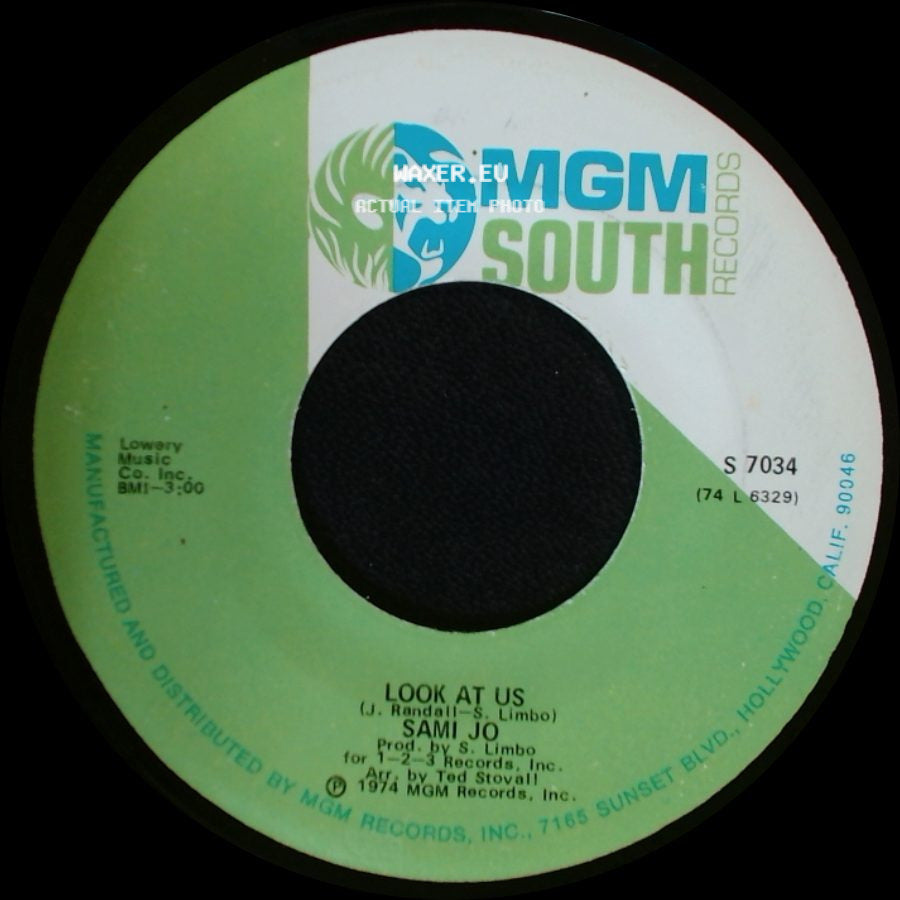Sami Jo - It Could Have Been Me / Look At Us side B