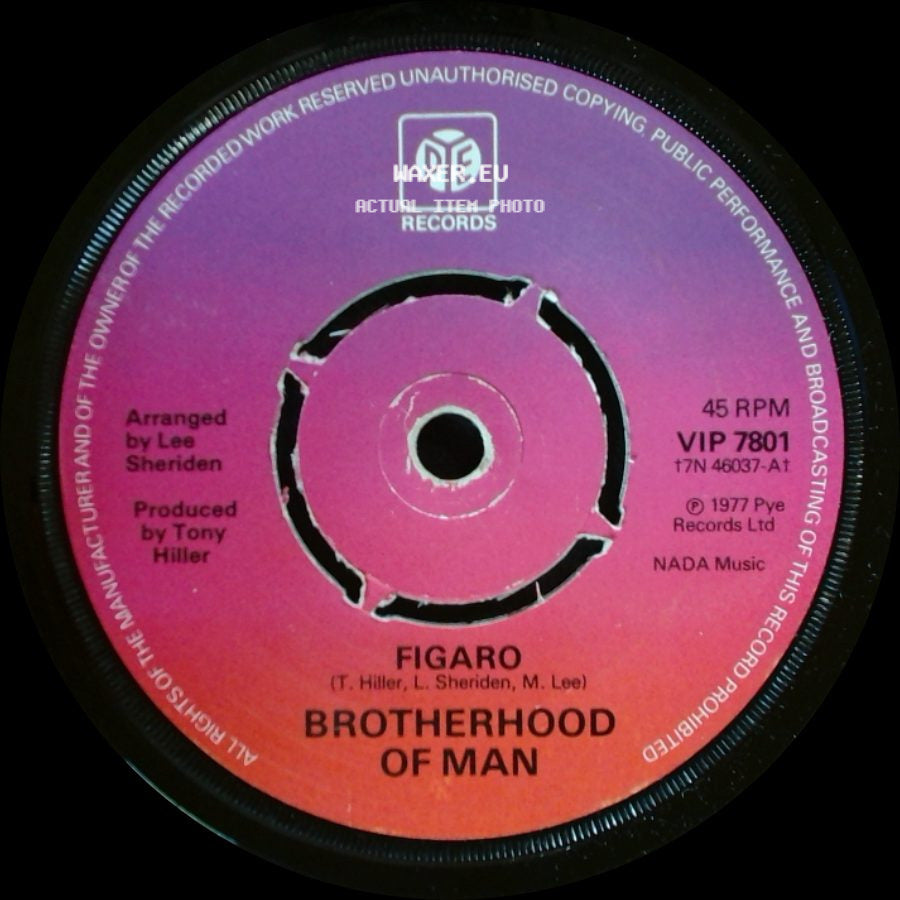 Brotherhood Of Man - You Can Say That Again / Figaro side B