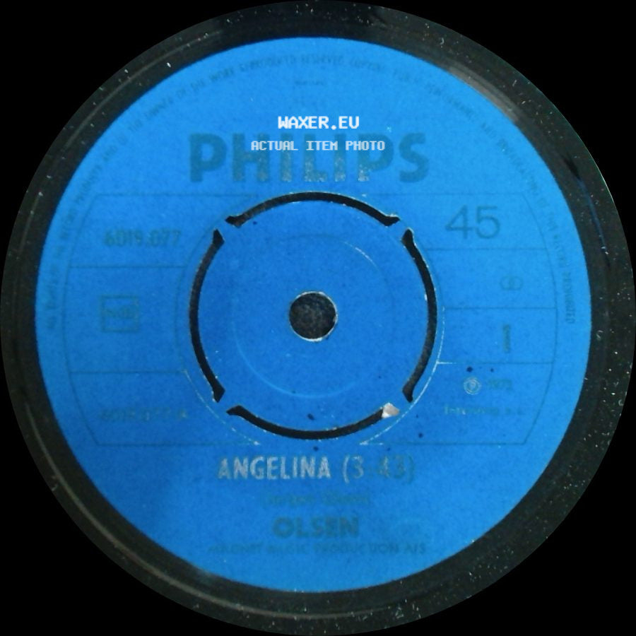 Olsen - Rain (2:44) / Angelina (3:40) side B