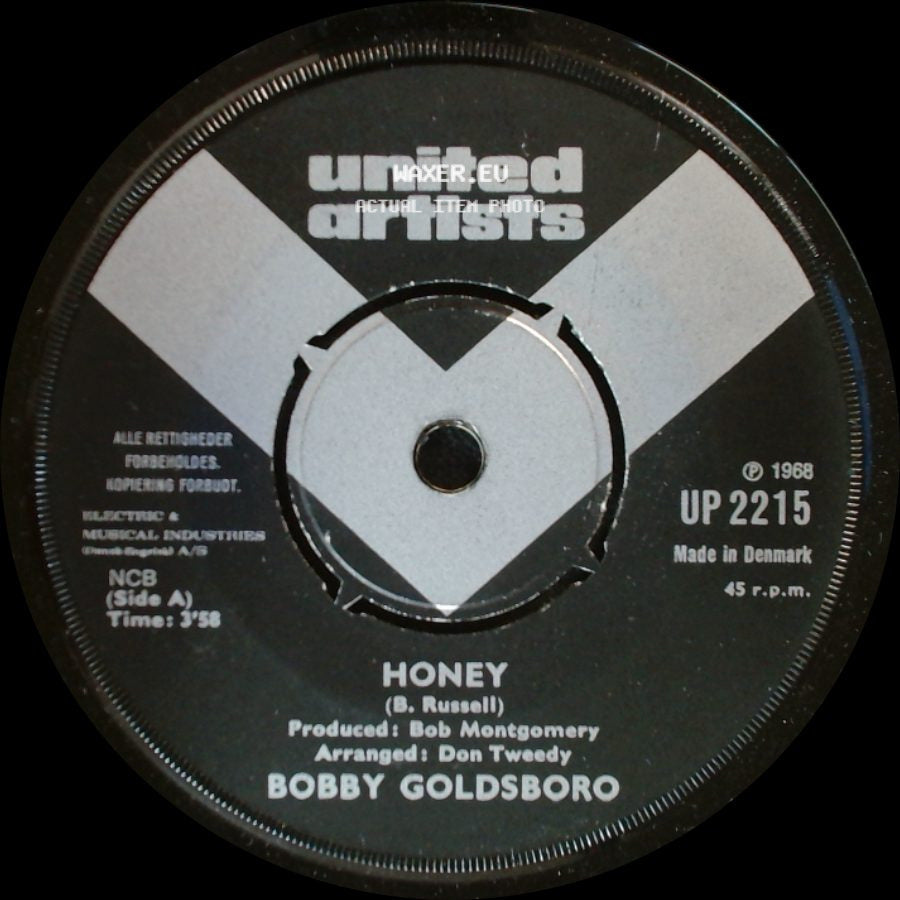 Bobby Goldsboro - Honey / Danny side A