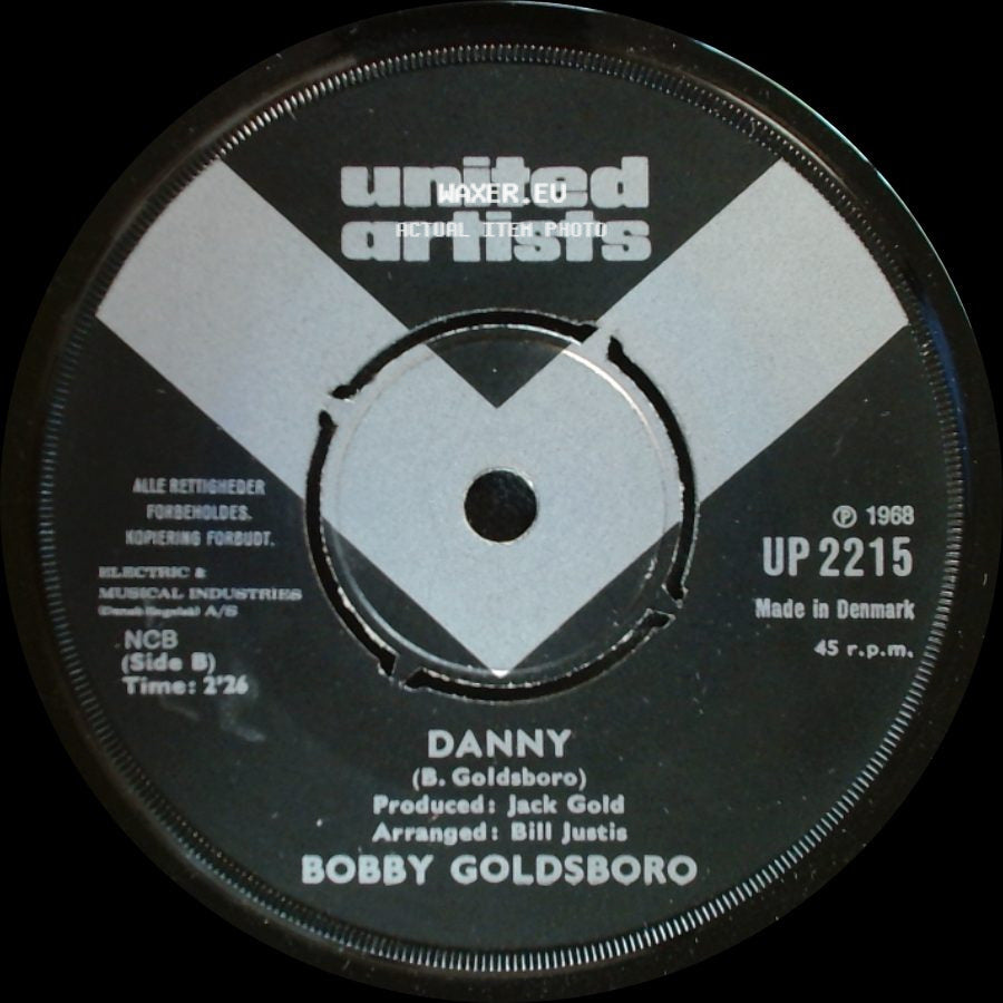 Bobby Goldsboro - Honey / Danny side B