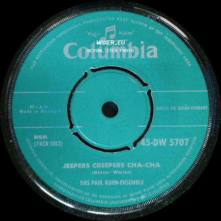 Das Paul Kuhn-Ensemble - Jeepers Creepers Cha-Cha / Jeepers Creepers Cha-Cha side A