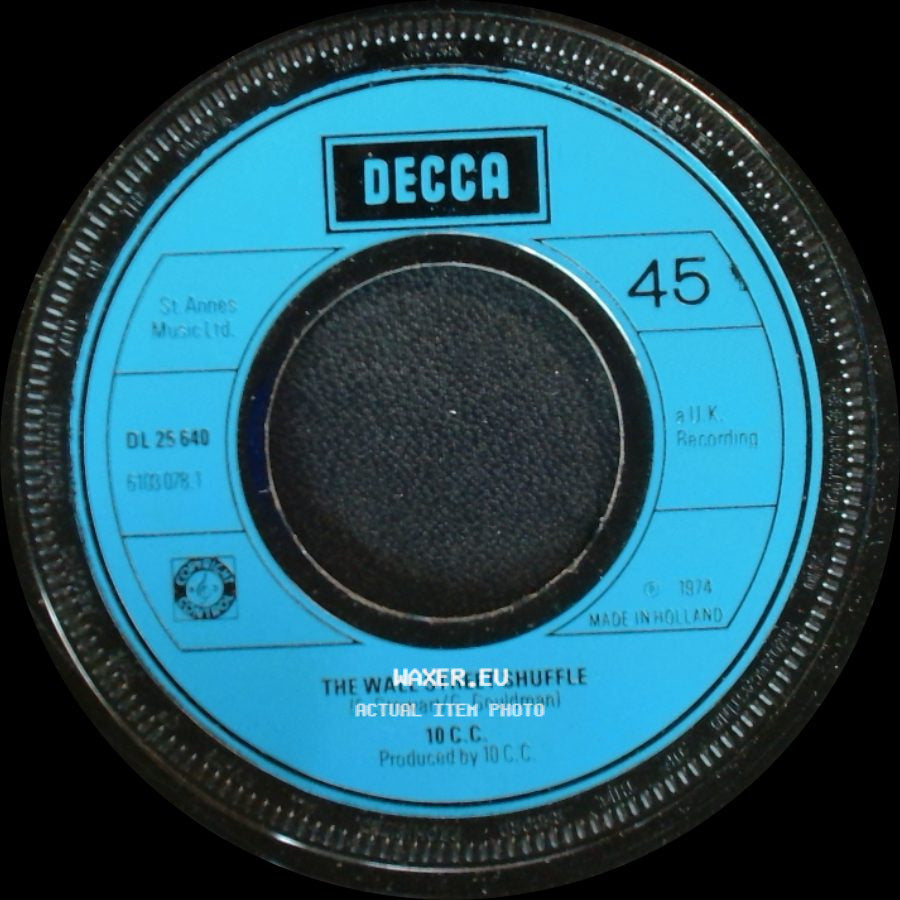 10 C.C. - Gismo My Way / The Wall Street Shuffle side B