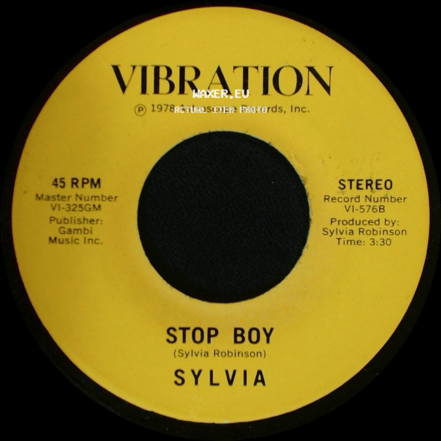 Sylvia - Automatic Lover / Stop Boy side B