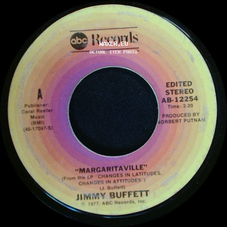 Jimmy Buffett - Margaritaville / Miss You So Badly side A