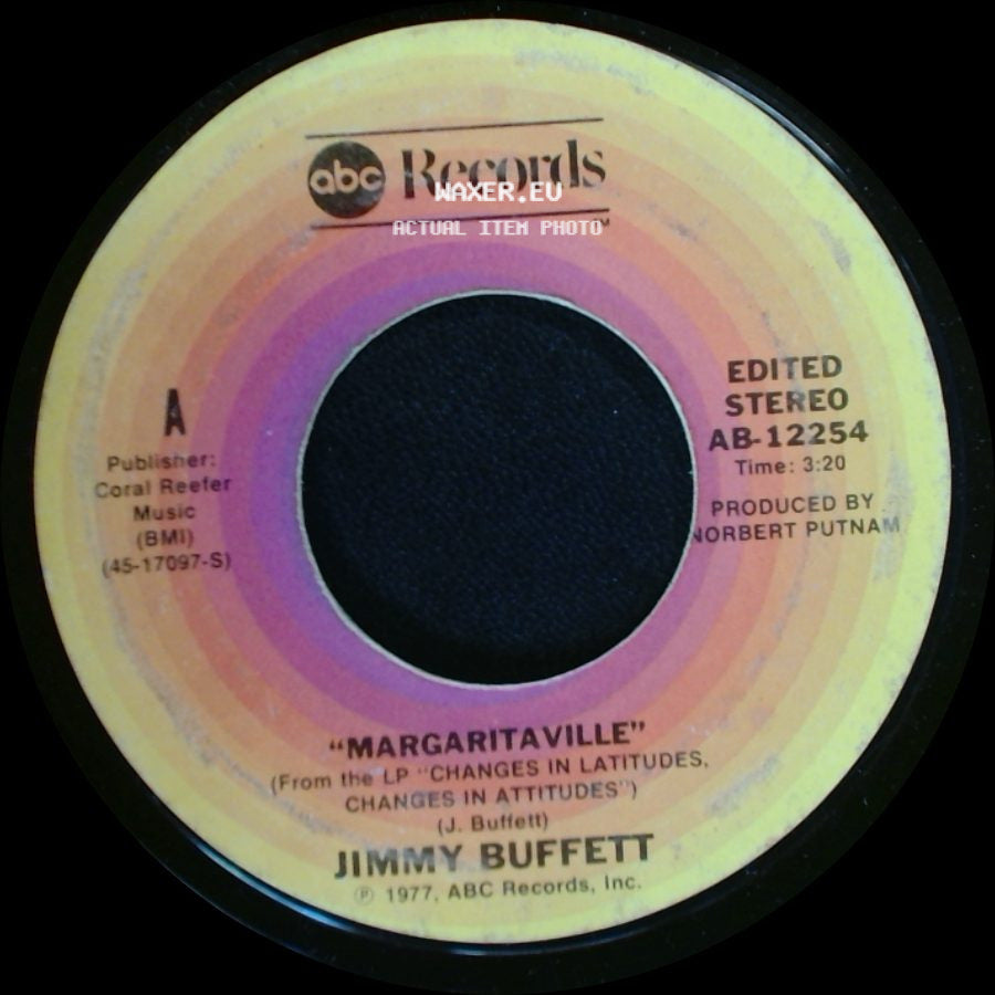 Jimmy Buffett - Margaritaville / Miss You So Badly side A