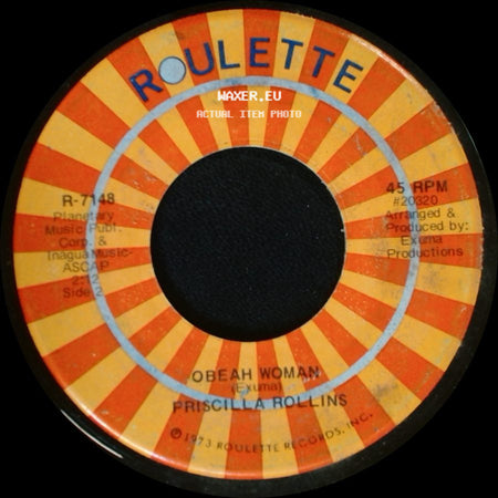 Priscilla Rollins - Letter From Miami / Obeah Woman side B