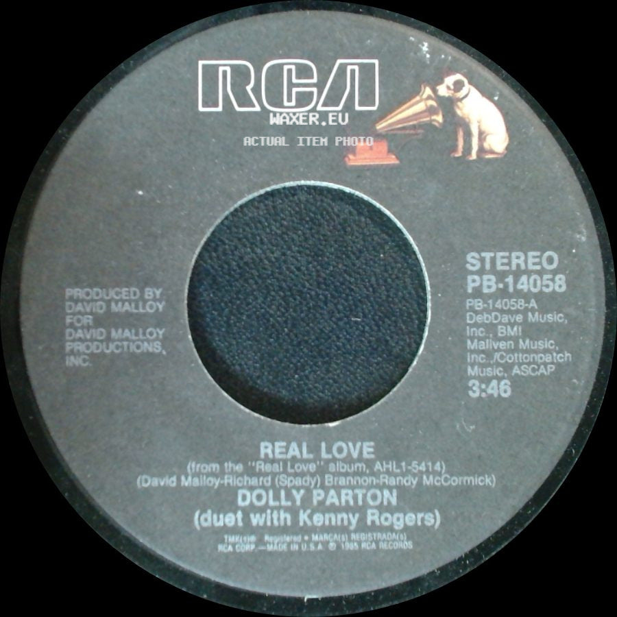 Dolly Parton / Dolly Parton (Duet With Kenny Rogers) - I Can't Be True / Real Love side B