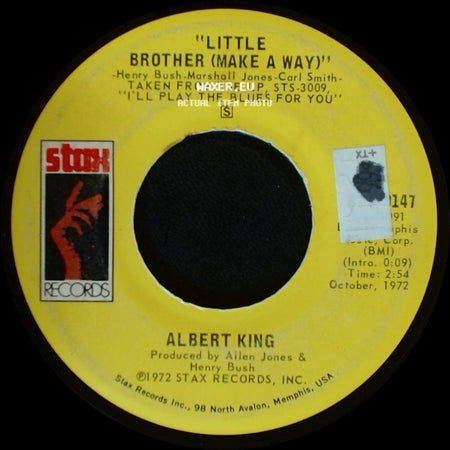 Albert King - Breaking Up Somebody's Home / Little Brother (Make A Way) side B