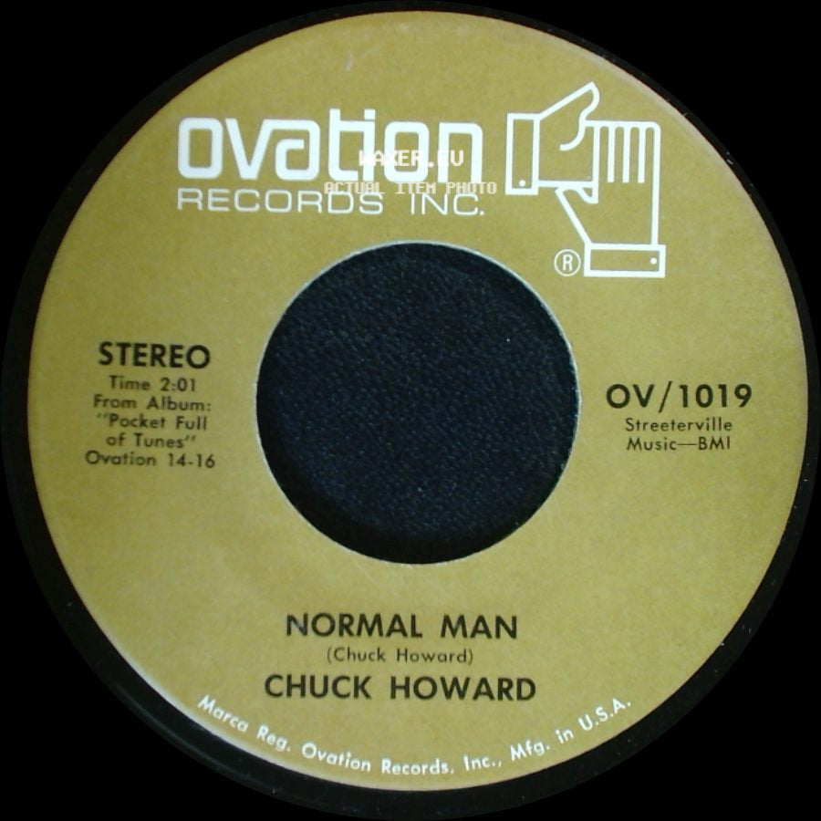 Chuck Howard - Someone Better Find Me / Normal Man side B