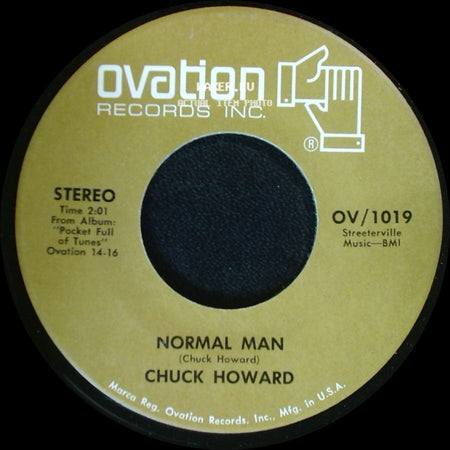 Chuck Howard - Someone Better Find Me / Normal Man side B