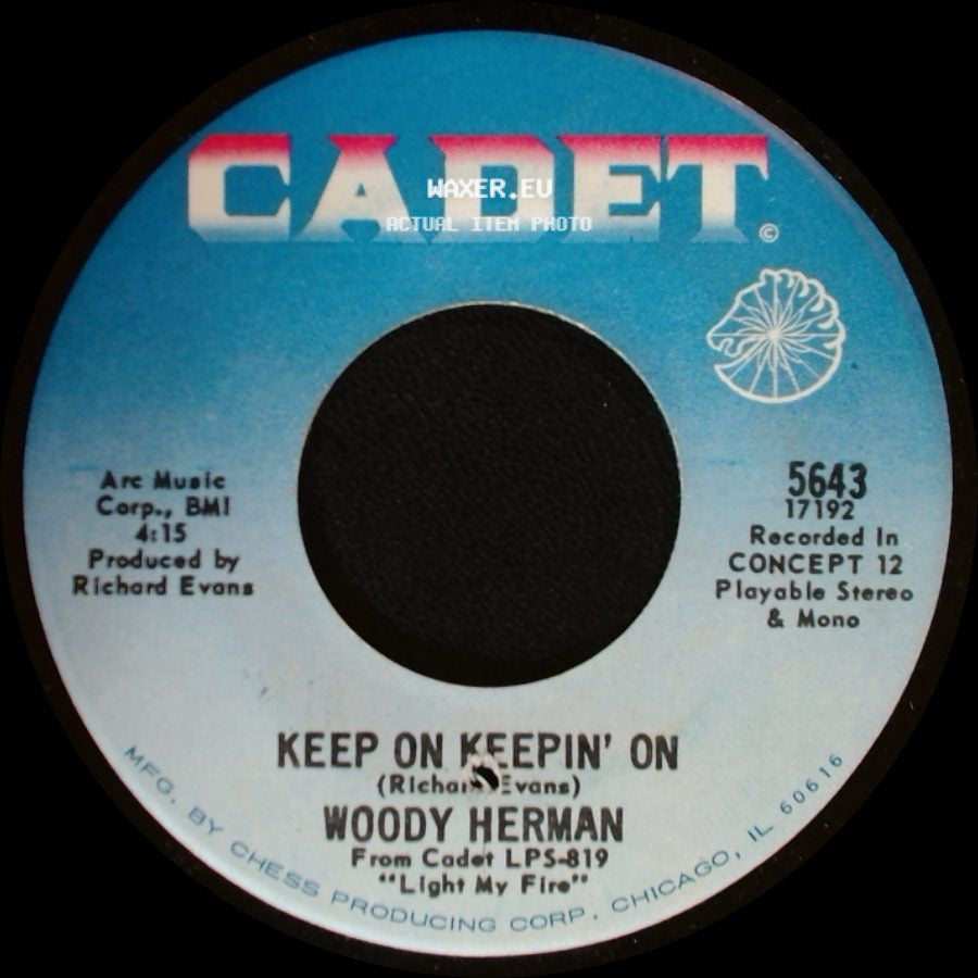 Woody Herman - Pontieo / Keep On Keepin' On side B
