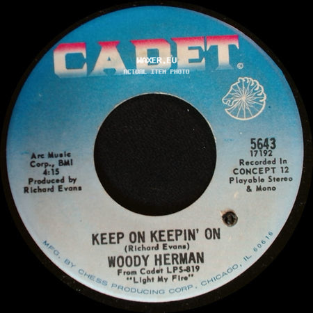 Woody Herman - Keep On Keepin' On / Pontieo side A