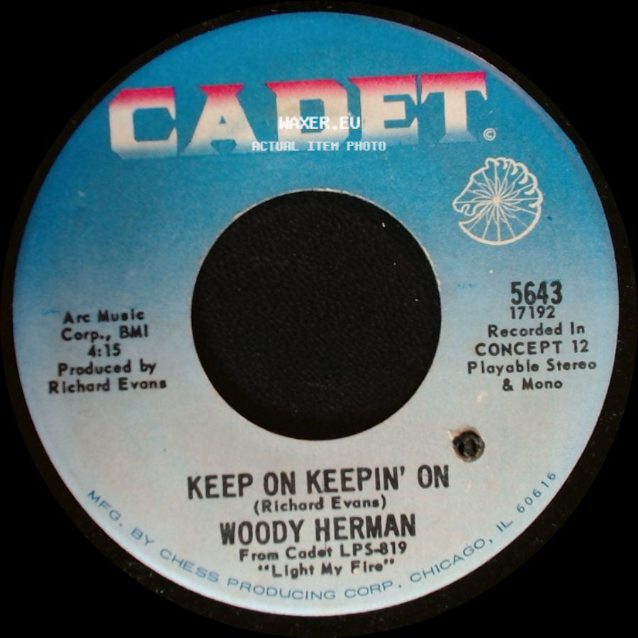 Woody Herman - Keep On Keepin' On / Pontieo side A