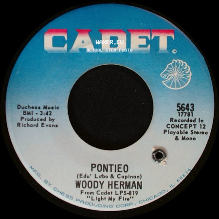 Woody Herman - Keep On Keepin' On / Pontieo side B
