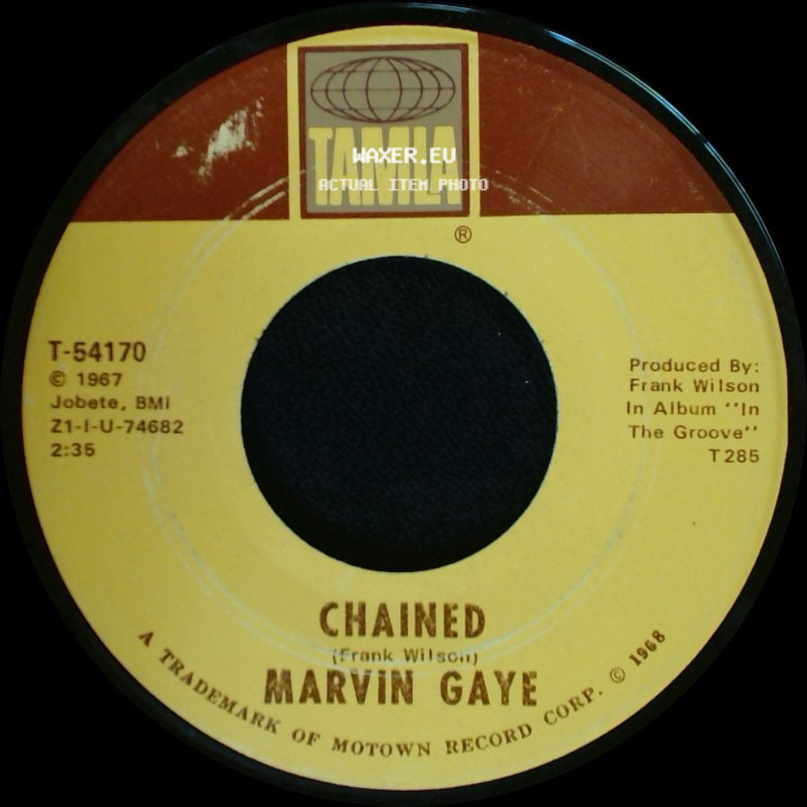 Marvin Gaye - Chained / At Last (I Found A Love) side A