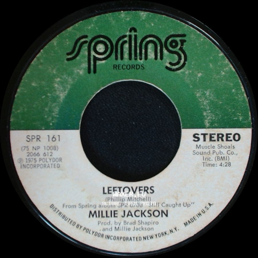 Millie Jackson - Loving Arms / Leftovers side B