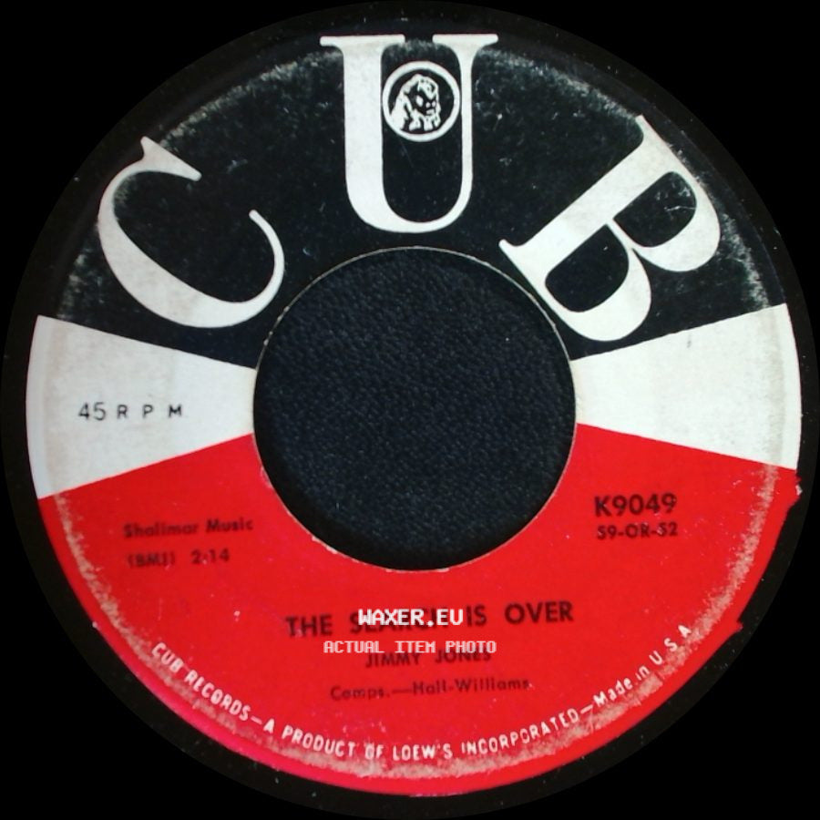 Jimmy Jones - The Search Is Over / Handy Man side A