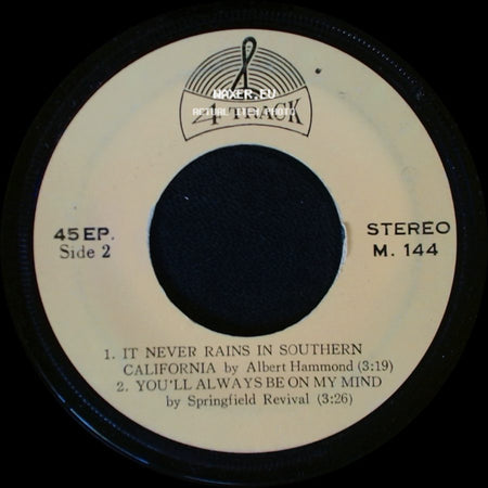 Unknown Artist - Unknown Title A / Unknown Title B side B