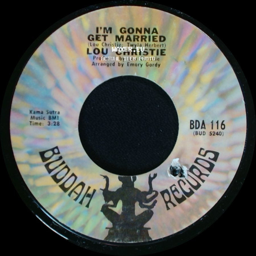 Lou Christie - I'm Gonna Make You Mine / I'm Gonna Get Married side B