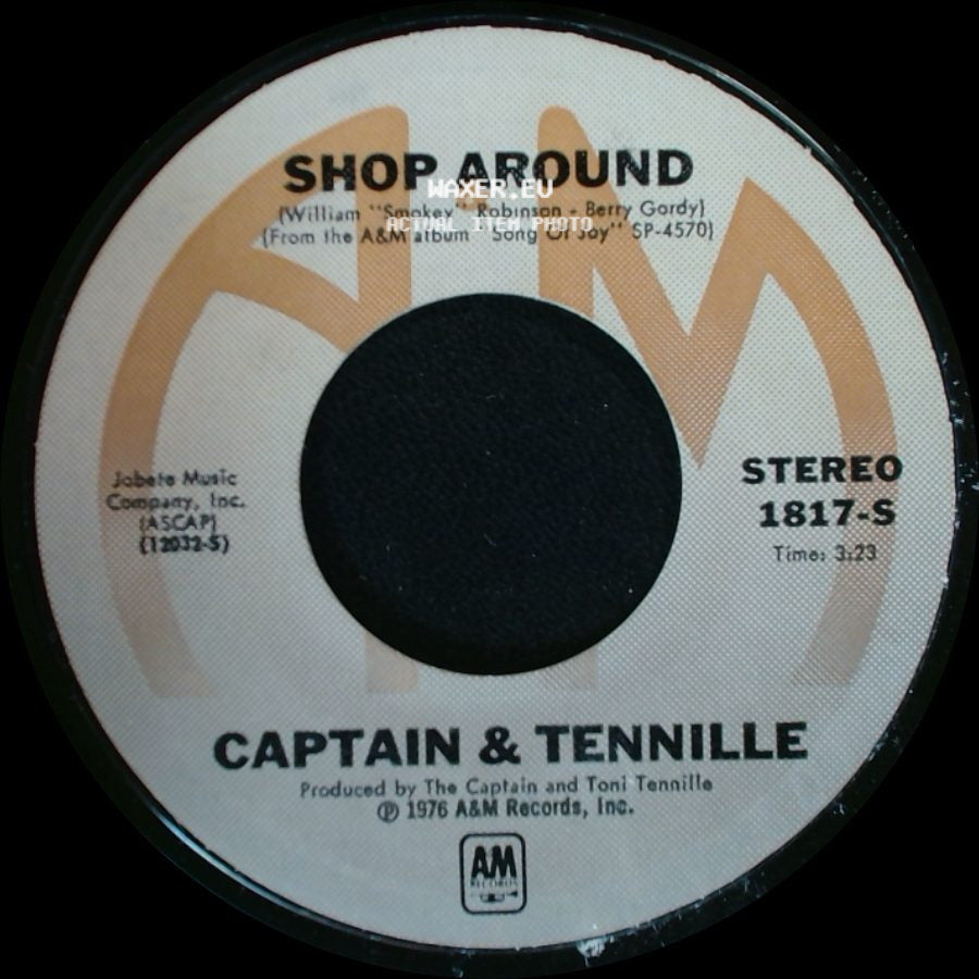 Captain & Tennille - Shop Around / Butterscotch Castle side A
