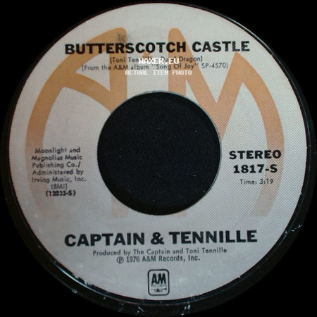 Captain & Tennille - Shop Around / Butterscotch Castle side B