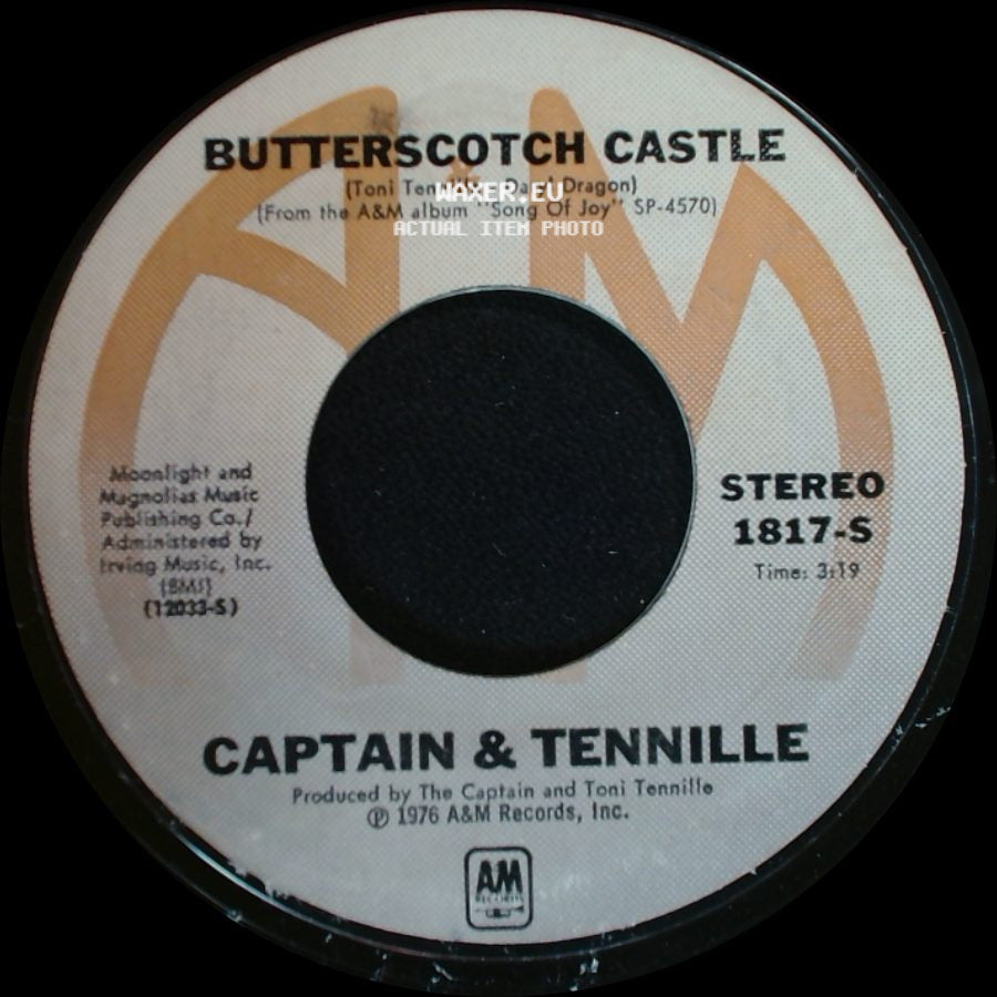 Captain & Tennille - Shop Around / Butterscotch Castle side B