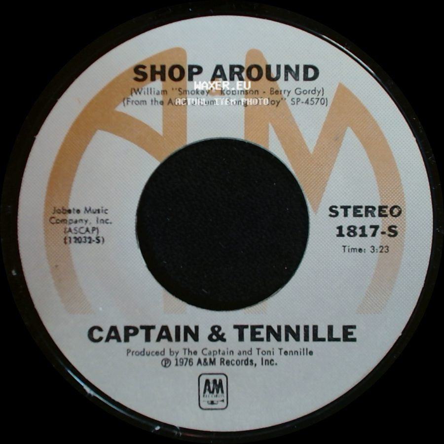 Captain & Tennille - Shop Around / Butterscotch Castle side A