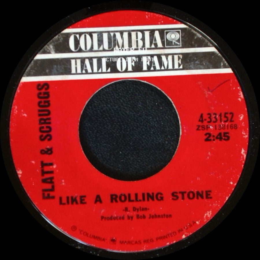 Flatt & Scruggs - Like A Rolling Stone / Foggy Mountain Breakdown side A