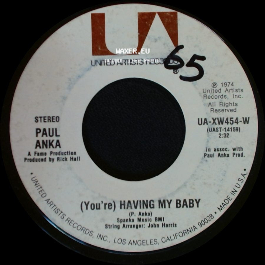 Paul Anka - (You're) Having My Baby / Papa side A