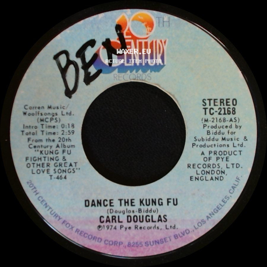 Carl Douglas - Dance The Kung Fu / Changing Times side A