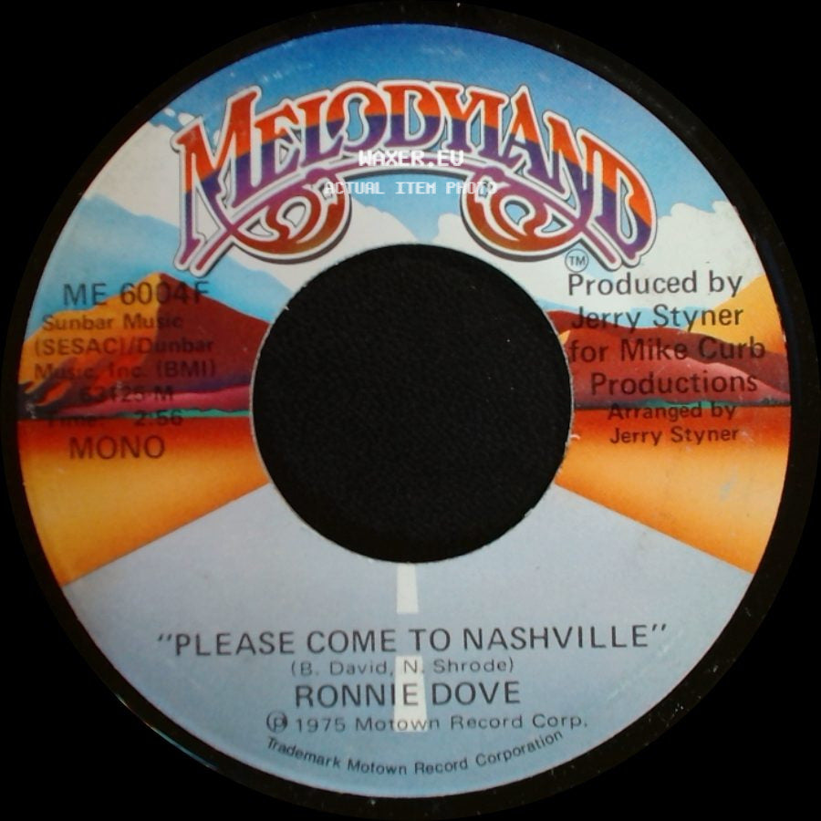 Ronnie Dove - Please Come To Nashville / Please Come To Nashville side B