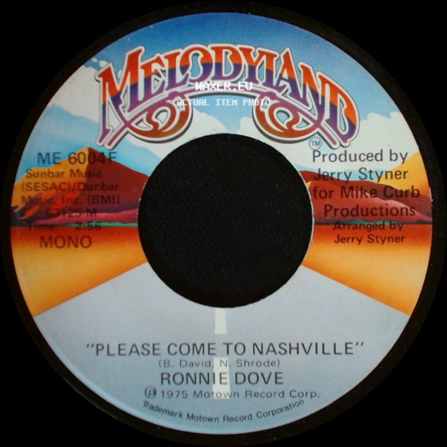 Ronnie Dove - Please Come To Nashville / Please Come To Nashville side A