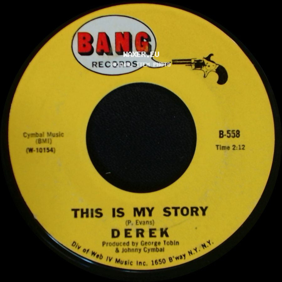 Derek - Cinnamon / This Is My Story side B
