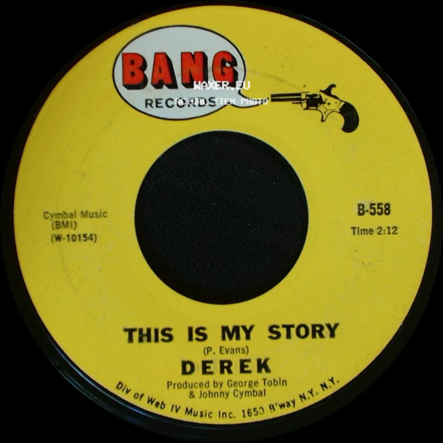 Derek - Cinnamon / This Is My Story side B