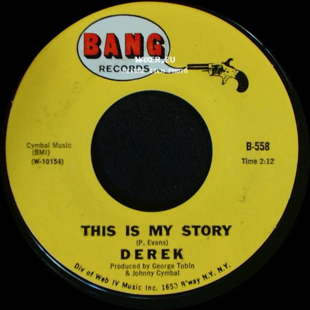Derek - Cinnamon / This Is My Story side B
