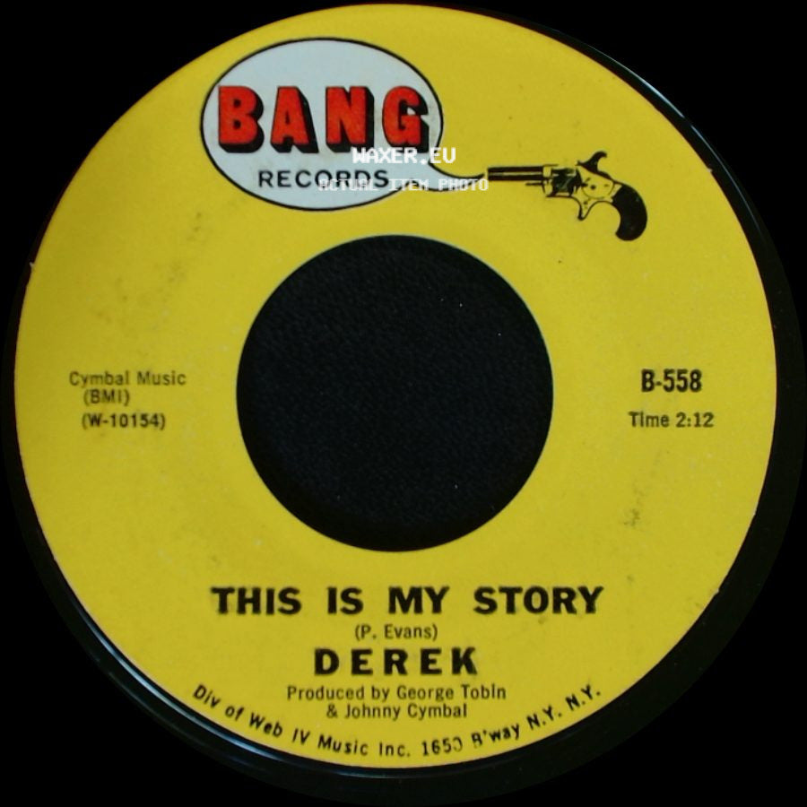 Derek - Cinnamon / This Is My Story side B