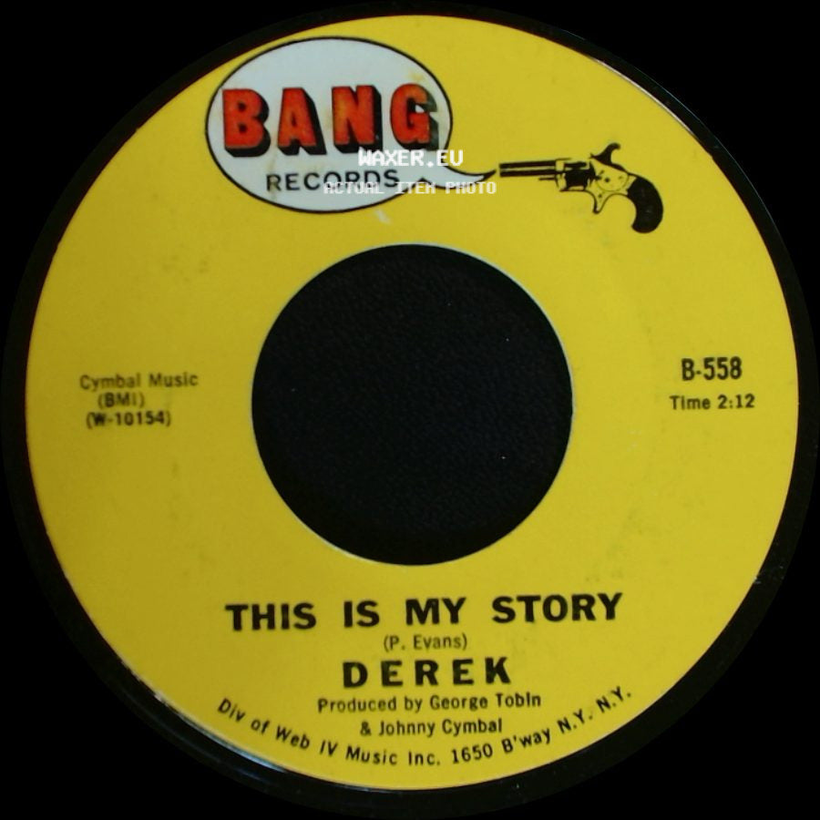 Derek - Cinnamon / This Is My Story side B