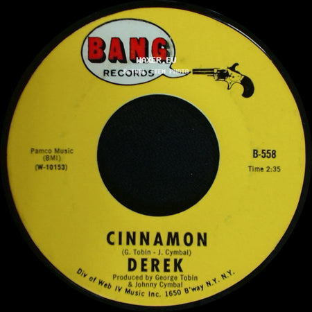 Derek - This Is My Story / Cinnamon side B