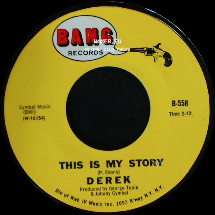 Derek - Cinnamon / This Is My Story side B