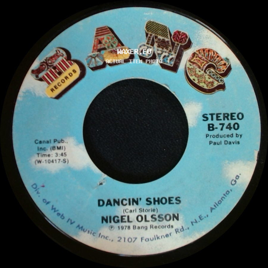 Nigel Olsson - Living In A Fantasy / Dancin' Shoes side B