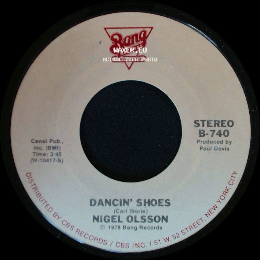 Nigel Olsson - Dancin' Shoes / Living In A Fantasy side A