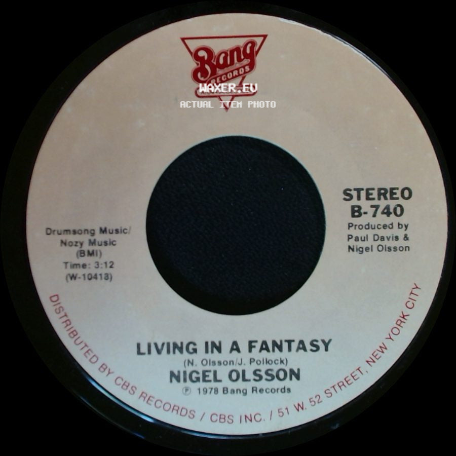 Nigel Olsson - Dancin' Shoes / Living In A Fantasy side B