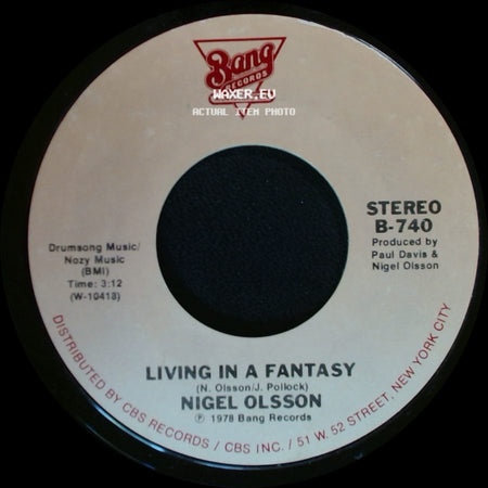 Nigel Olsson - Dancin' Shoes / Living In A Fantasy side B