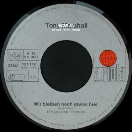 Tony Marshall - Wir Bleiben Noch Etwas Hier / Ein Sombrero Macht Noch Keinen Caballero side A