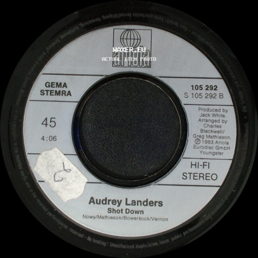 Audrey Landers - Shot Down / Manuel Goodbye side A